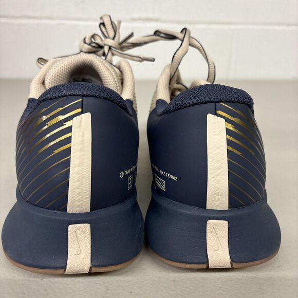 9.5 Nike Court Vapor Pro 2 PRM Hard Court Tennis Shoes 'Sand Drift' (FN4741-101) - Picture 8 of 10